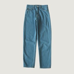 Frances Valentine Jeans Women Blue High Rise Straight Leg 4 Classic Denim
